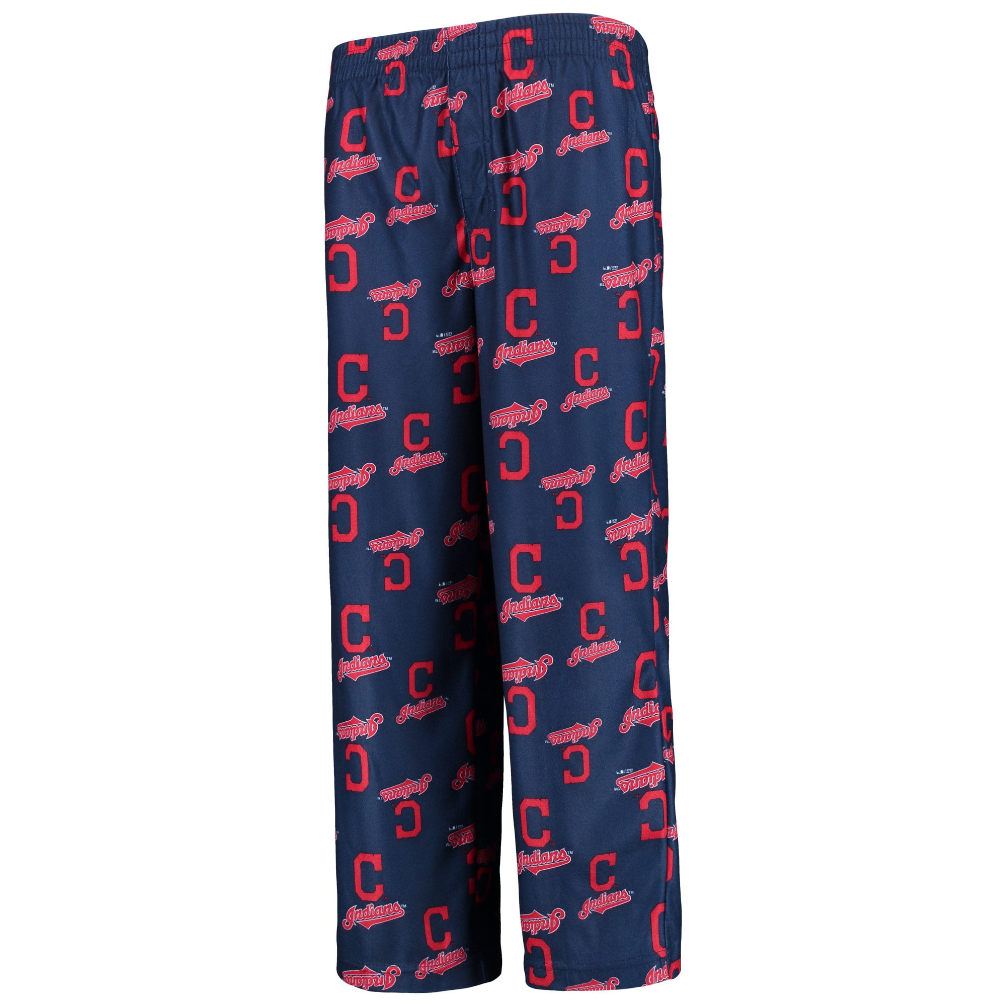 Outerstuff - Cleveland Indians Youth Team Color Printed Logo Pants ...