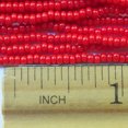 thumbnail image 2 of Seed Beads Red Opaque 10/0 Czech Glass Full Hank Pack, 2 of 4