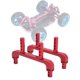 thumbnail image 1 of Actualización de carcasa de control remoto Baoblaze 1/18 Modificación DIY 2x Rojo Piezas de coches RC, 1 of 8