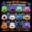 Random-6pcs, variant on Halloween Dumpling Squishy Blind Box, 1 Random Pumpkin Stress Toy with Display Case, Soft Sensory Squeeze Toy for Party Favors, Desk Decor and Gifts for Kids Adults