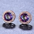 thumbnail image 3 of Pendientes vivos de circonio para mujer, pendientes bonitos de entrega de una sola pieza, joyería de estilo europeo y americano, 3 of 6