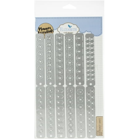 UPC: 0810003531872 | Elizabeth Craft Metal Die-Decorative Planner Page Reinforcements