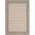 thumbnail image 3 of Safavieh Courtyard Brion Oriental Indoor/Outdoor Area Rug, Beige/Dark Beige, 5'3" x 7'7", 3 of 10