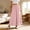 Dresses-88Pink, variant on Gamivast Women's Skirt Pants High Waisted Elastic Waist Side Pockets Wide Leg Flowy Skirt Elegant Boho Trendy Casual Beach Vacation Travel Midi Skirt