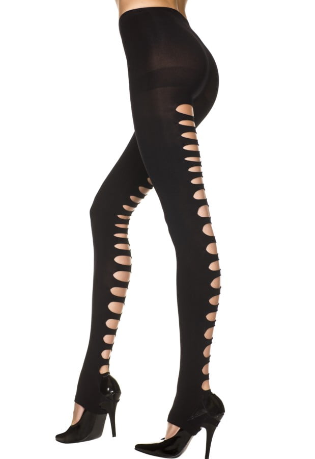 leggings with holes