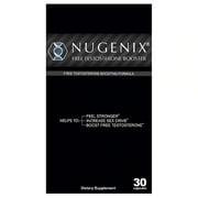 Nugenix Free Testosterone Booster for Men, 30 Count