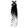 thumbnail image 5 of SMihono Robe Maxi Bohème d'Été pour Femmes Grande Taille Design Décontracté Robe Longue Sans Manches Col en V Robe de Plage, 5 of 5