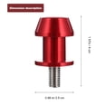 thumbnail image 3 of 2PCS Motorcycle Rear Lift Screws 8mm Diameter Rear Stand Aluminum Screws, 3 of 4