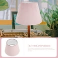 thumbnail image 4 of Raindrops 1Set Fabric Lampshade Replacement Pink and White for Living Room 11.8x9.9x7.3in, 4 of 8