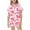 1-Pink, variant on Toddler Satin Pajama Set Valentines Day Pajama Short Sleeve Bow Button Down Loungewear Little Girl Pajamas 2-3 Years