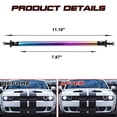thumbnail image 2 of Xotic Tech 2pc Adjustable 7.87'' Front Bumper Lip Splitter Diffuser Strut Rod Tie Bars Compatible with Most Vehicles [NEO], 2 of 8