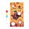 thumbnail image 4 of ziyahi Sandbag Throwing Game Hanging Banner Reusable Sandbag Throwing Game Hanging Banner Folding Sandbag Throwing Game Cartoon Banner with Bandage Rope for Gaming, 4 of 8