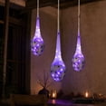 thumbnail image 7 of Halloween Hanging Light Up Spider Egg Sacs Decorations, Hanging Web Prop with Black Spiders, Indoor Outdoor Halloween Decor for Party Proch Yard Tree, 7 of 7