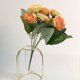 thumbnail image 4 of Ramo de peonía artificial de 10 cabezas, simulación floral, decoración de boda, ramo de flores falsas, decoración del hogar, naranja seitruly HA7494-02B, 4 of 6
