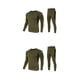thumbnail image 4 of Jumpingount Ropa interior térmica larga de invierno para hombre, mallas para mantener el calor, conjuntos de ropa, calzoncillos de poliéster Type1 NO1, 4 of 6