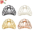 thumbnail image 1 of OUNONA 4Ud Hair Catching Barrette Metal Claw Clips Durable Lightweight Alloy for Casual Hairstyle, 1 of 6