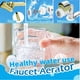 thumbnail image 4 of Extensor de grifo, grifo giratorio para fregadero, aireador, ahorro de agua, cabezal rociador giratorio para lavado de cara (rotación de 1080°), 4 of 5