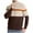 Khaki Knit Sweaters for Men, variant on WAENQINLA Men's Quarter Zip Pullover Slim Fit Lightweight Striped Knit Sweaters Winter Casual Warm Long Sleeve Knitwear Tops White L