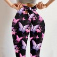 thumbnail image 5 of IROINNID Women's Pants Skinny Print High Waist Quick Dry Stretch Fitness Yoga Pants Legging, 5 of 8