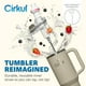 thumbnail image 3 of Vaso Cirkul Ranger de acero inoxidable de 1,2 L con asa y pajita, 3 of 9