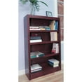thumbnail image 2 of Bowery Hill Wood Cherry Bookcase Rectangular 48" Unassembled, 2 of 6