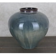 thumbnail image 1 of Vase Bleu et Or, 1 of 1