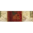 thumbnail image 2 of PI Studio 18x9 Black Ornate Wood Framed with Double Matting Museum Art Print Titled - Travels III, 2 of 4