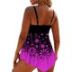 thumbnail image 2 of Traje de baño de verano con estampado floral para mujer de tallas grandes, 2 of 3