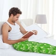 thumbnail image 5 of Bixox Men's Green Cucumber Patterned Pajama Pants with Pockets Lounge Clothes for Home, 5 of 5