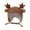 Beige, variant on FAOWME Cute Kids Baby Girls Boys Woolen Hat Lovely Antler Knitted Cap Earmuffs Hat Children Beige One Size
