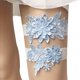 thumbnail image 1 of Ligas blancas para novia (2 piezas), liga de boda con encaje elástico, conjunto de liga de boda, accesorios de novia, 1 of 4