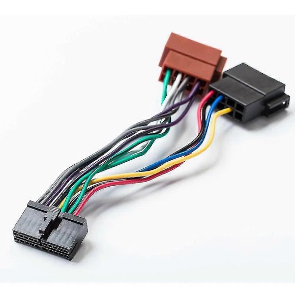 2024 Car Radio Iso Adapter 20pin Cable Universal Din Connector For Aeg Car Stereo Prology Autoradio Audiovox Jgc Etc