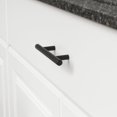 thumbnail image 3 of 10 Pack 5.38" Length Cabinet Pulls T-Bar Cabinet Knob, (1/2" Diameter) ‎Alloy Steel Kitchen Drawer Pulls Cabinet Handles Black., 3 of 6
