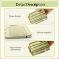 thumbnail image 4 of Faucet Mat for Kitchen Sink, 2024 New Kitchen Sink Splash Guard 18", Silicone Draining Mat Fast Drying Stone Sink Tray, Household Faucet Sink Mat for Kitchen, Bathroom (Beige, 1pcs), 4 of 5
