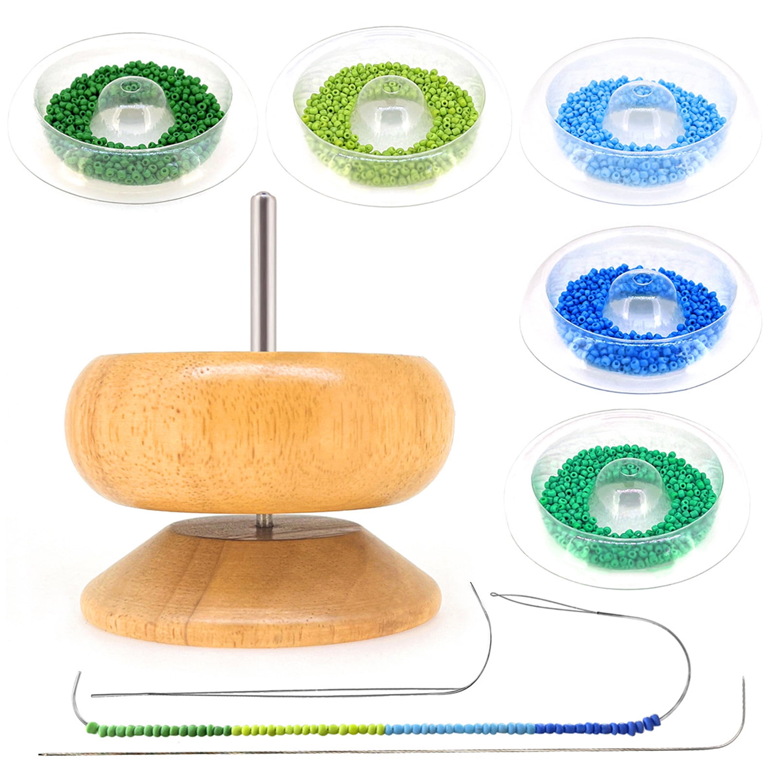 Bead Loader Bead Piercer Manual Rotation Rice Bead Beader Quick Beading Beading Artifact for Beading Crafts