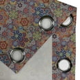 thumbnail image 4 of Ambesonne Paisley Grommet Curtain, Combined Nested Paisley, 50" x 96", Multicolor, 4 of 6