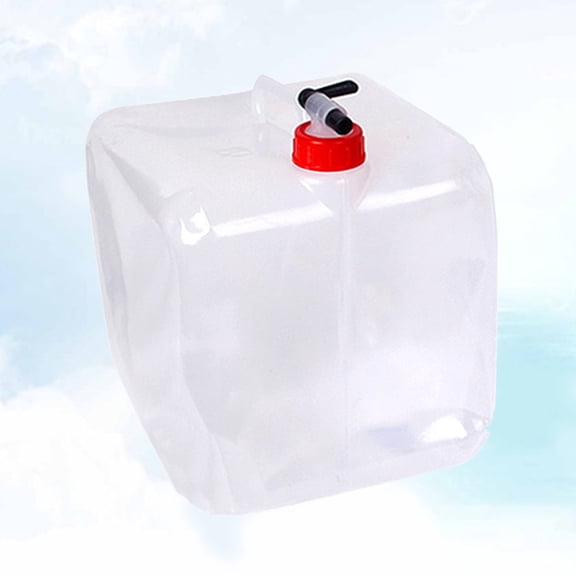 BESTYASH Portable Foldable Water Container with Space-Saving Design for Outdoor Camping, Hiking, Barbecue, and Travel Use