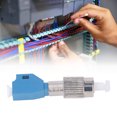 thumbnail image 4 of Adaptateur FC Uc Uc à LC Uc, Connecteur Fibre Optique Répétition Faible Perte d'Insertion Mâle à Femelle pour Cadre de Distribution, 4 of 8