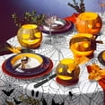thumbnail image 3 of Halloween Tablecloth Ghost Cat Pumpkin Rectangle Table Cloth Washable Table Cover for Holiday Party Picnic Dinner Home Kitchen Table Decor, 60 x 102 Inch, 3 of 6