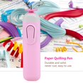 thumbnail image 1 of Electric Slotted Paper Crafts, Durable Solid Easy To Use Never Rust Paper Quilling Pen Paper Winder Pen  For Packaging For Arts For Home Decoration Painting, 1 of 8