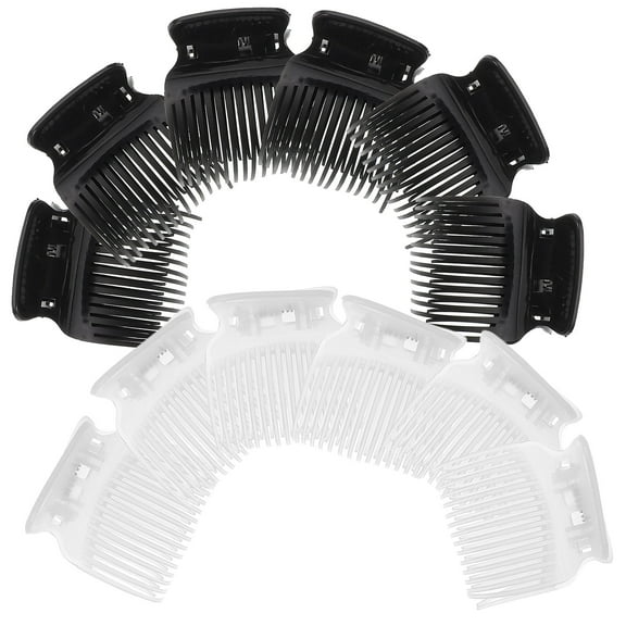 PAMINGONO 12 Pcs Roller Jaw Clamps Hair Curling Clip for Curling Travel Women