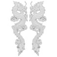 thumbnail image 1 of 2pcs Car Stickers Chinese Dragon Decals Emblems Car SUV Vehicle Exterior Decorations, 1 of 8