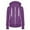 Dark Purple, variant on Azrian Womens Sweaters Saving,Plus Size Fashion Women Casual Hooded Slim Zipper Fleece Sweater Coat for