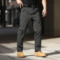 thumbnail image 2 of Tactical Work Pants for Men Waterproof Ripstop Cargo Pants Lightweight Casual Hiking Work Pants, XL, 2 of 7