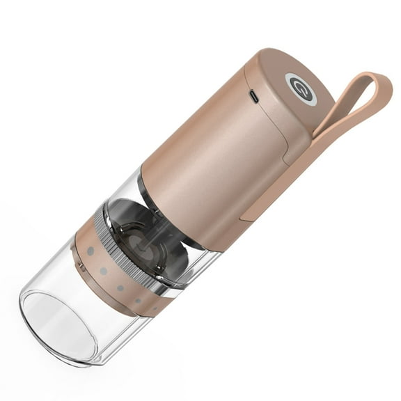 Electric Coffee Grinder Bean Mill Portable Rechargeable Adjustable Burr Mill