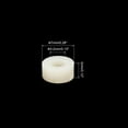 thumbnail image 2 of Uxcell ABS Spacers, 120 Pcs 3.2mm ID, 7mm OD, 3mm Length for M3 Screws, 2 of 5