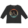 thumbnail image 3 of Inktastic Airplane Trip Vintage Travel Boys or Girls Long Sleeve Toddler T-Shirt, 3 of 5