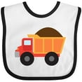 thumbnail image 3 of Inktastic Work Truck Construction Vehicle Boys or Girls Baby Bib, 3 of 4