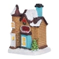 thumbnail image 3 of Christmas Houses With Warm LED Light, Durable High Brightness Hand Painted Christmas Scene Village Houses Town Decoration Safe To Use  For Birthday For New Year ANGGREK Christmas LED House, 3 of 8