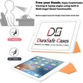 thumbnail image 3 of iPad PRO 11 Inch 1st [ PRO 11 2018 1 Gen ] A1980 A1934 A2013 A1979 Smart Trifold Lightweight Soft Silicone Transparent Front & Back Cover - Orange, 3 of 5